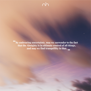 Embracing Uncertainty